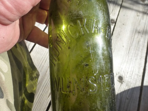 Alte bierflasche - alte,
