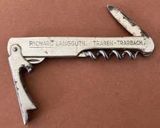 Alter Metall Korkenzieher