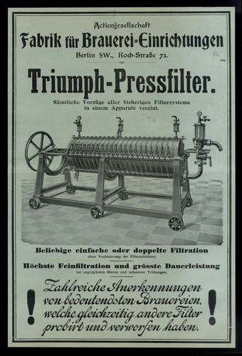 Riesige historische anzeige - riesige,