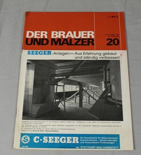 Zeitschrift der brauer - zeitschrift:, und