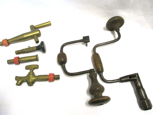 Antike zapfhähne 3xmessing - zapfhähne,