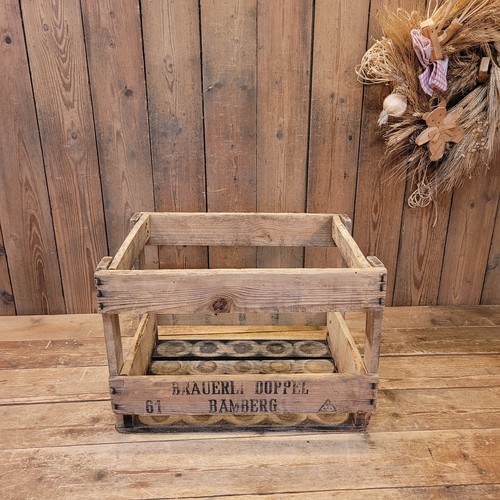 Alte holz bierkiste brauerei - alte, holz-bierkiste