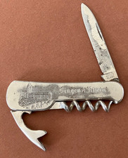 Alter Metall Korkenzieher