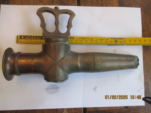 Alter antiker zapfhahn messing - alter,