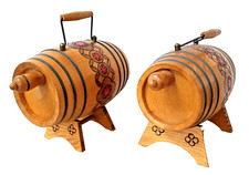 Bier oder Weinfaß aus Holz 