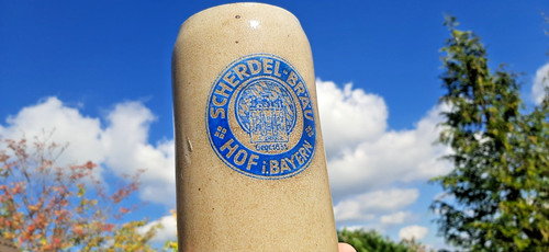 Uralter liter bier - 1, maßkrug
