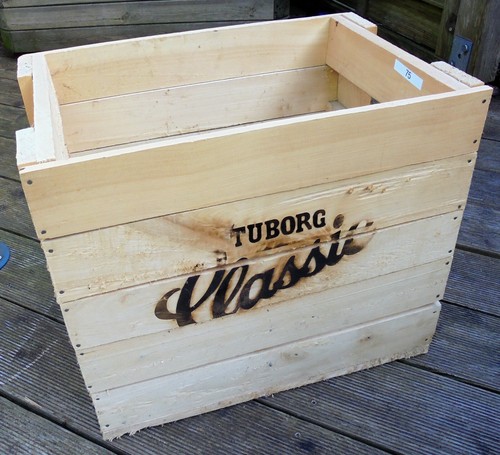 Kiste dänische tuborg - kiste,